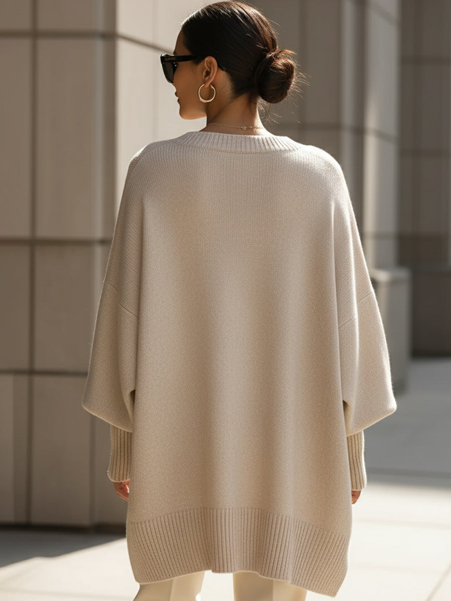 byDiaan | Jane - Oversized tröja med mjuk passform för kvinnor