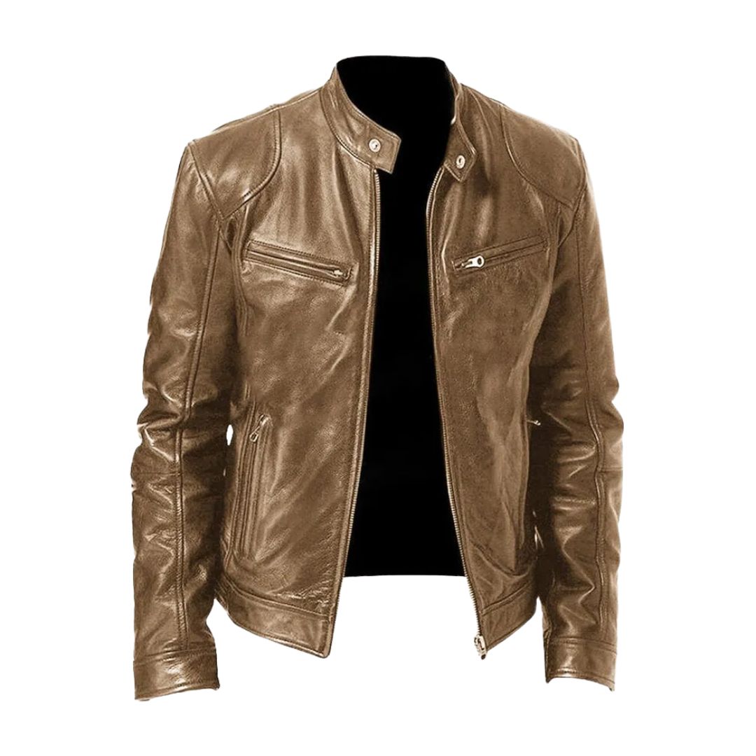 byDiaan|  Roy Casual Läderjacka