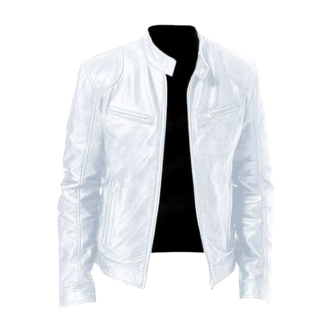 byDiaan|  Roy Casual Läderjacka