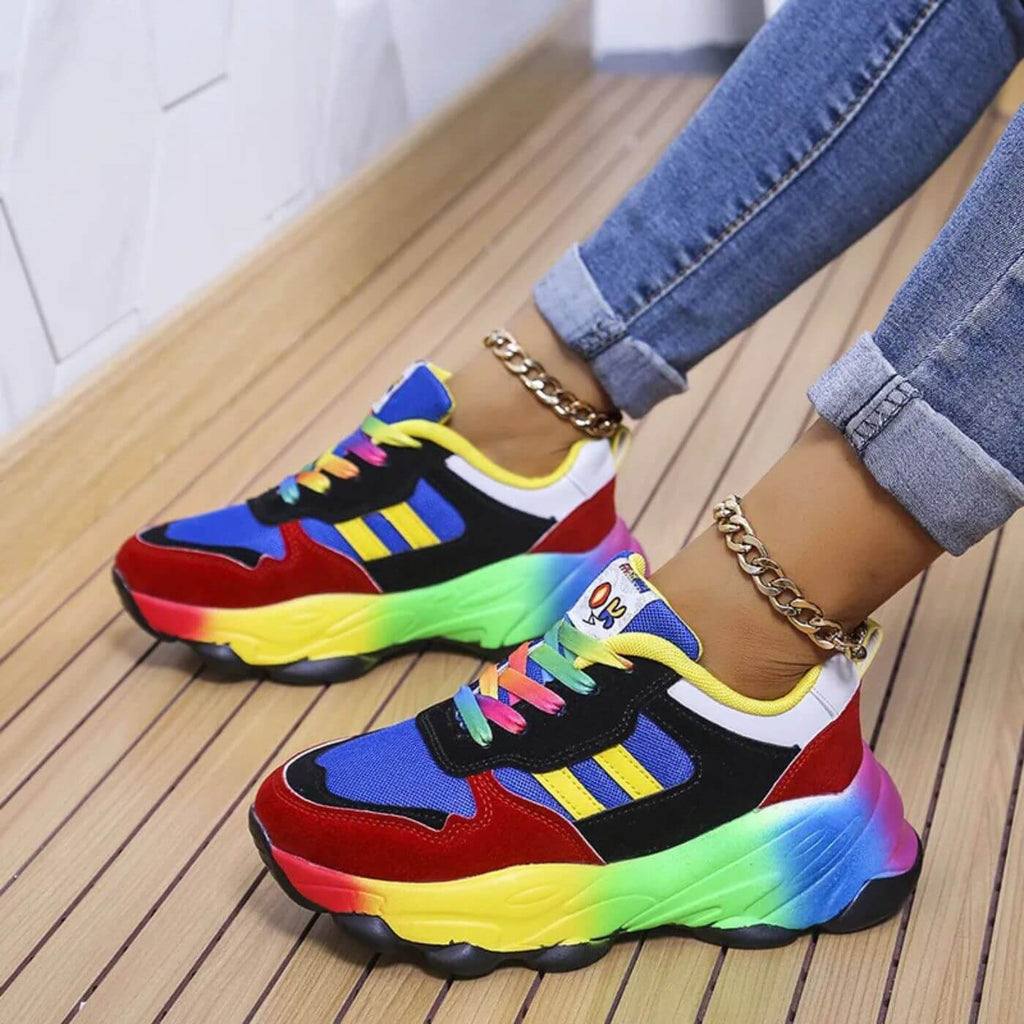 Cecilia™ - Färgglada Ortopediska Sneakers