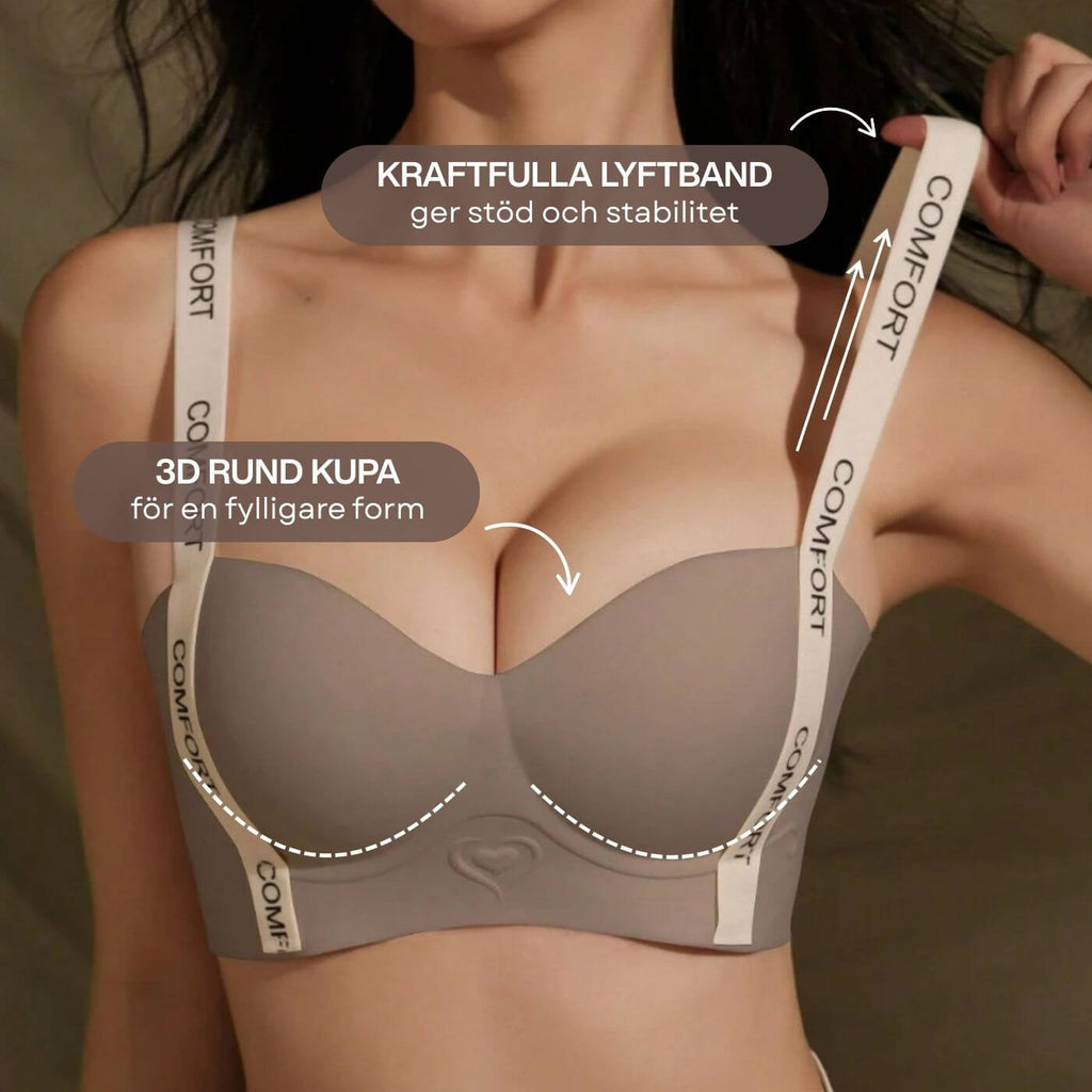 ComfortLift+ – Trådlös Push-Up Komfort-BH (1+1 GRATIS)