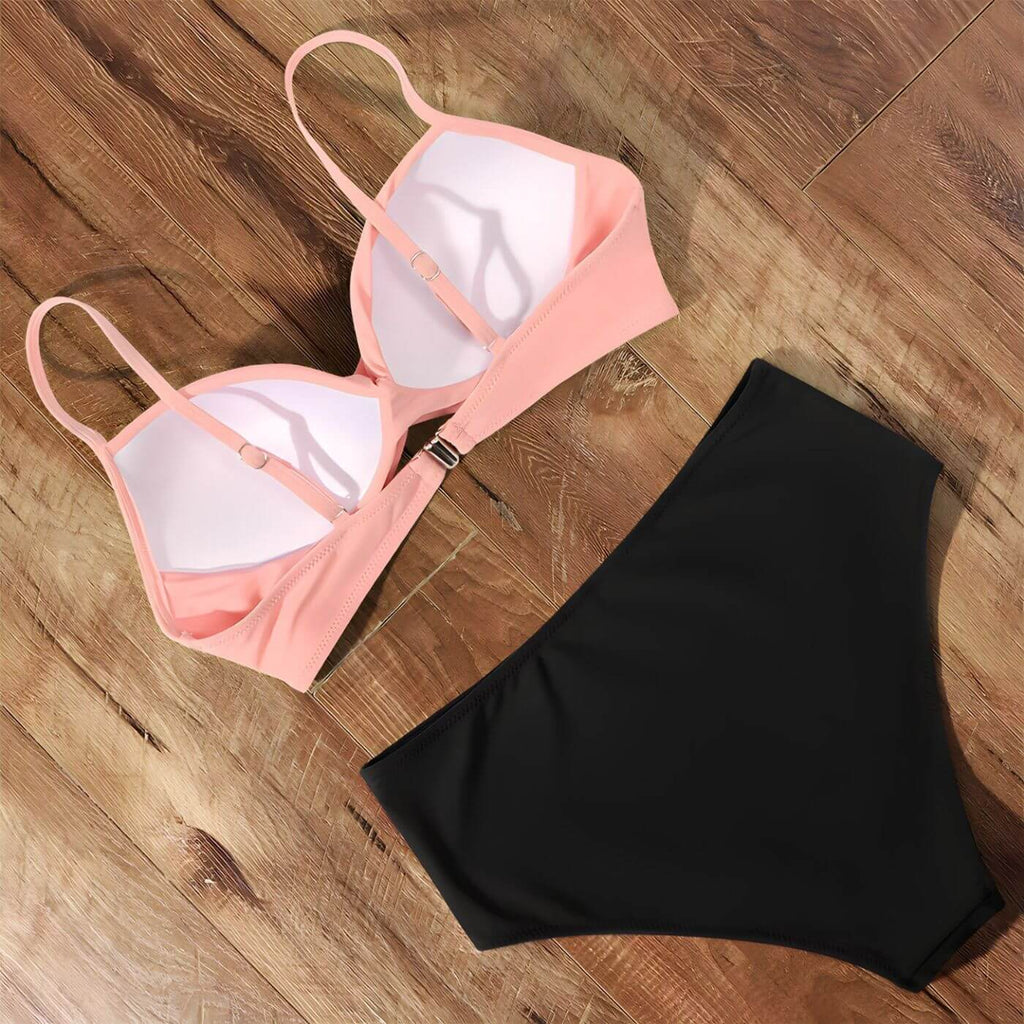 Eva™ – Bikini med Hög Midja