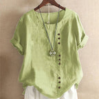 Leila™ – Rundhalsad Chalisblus