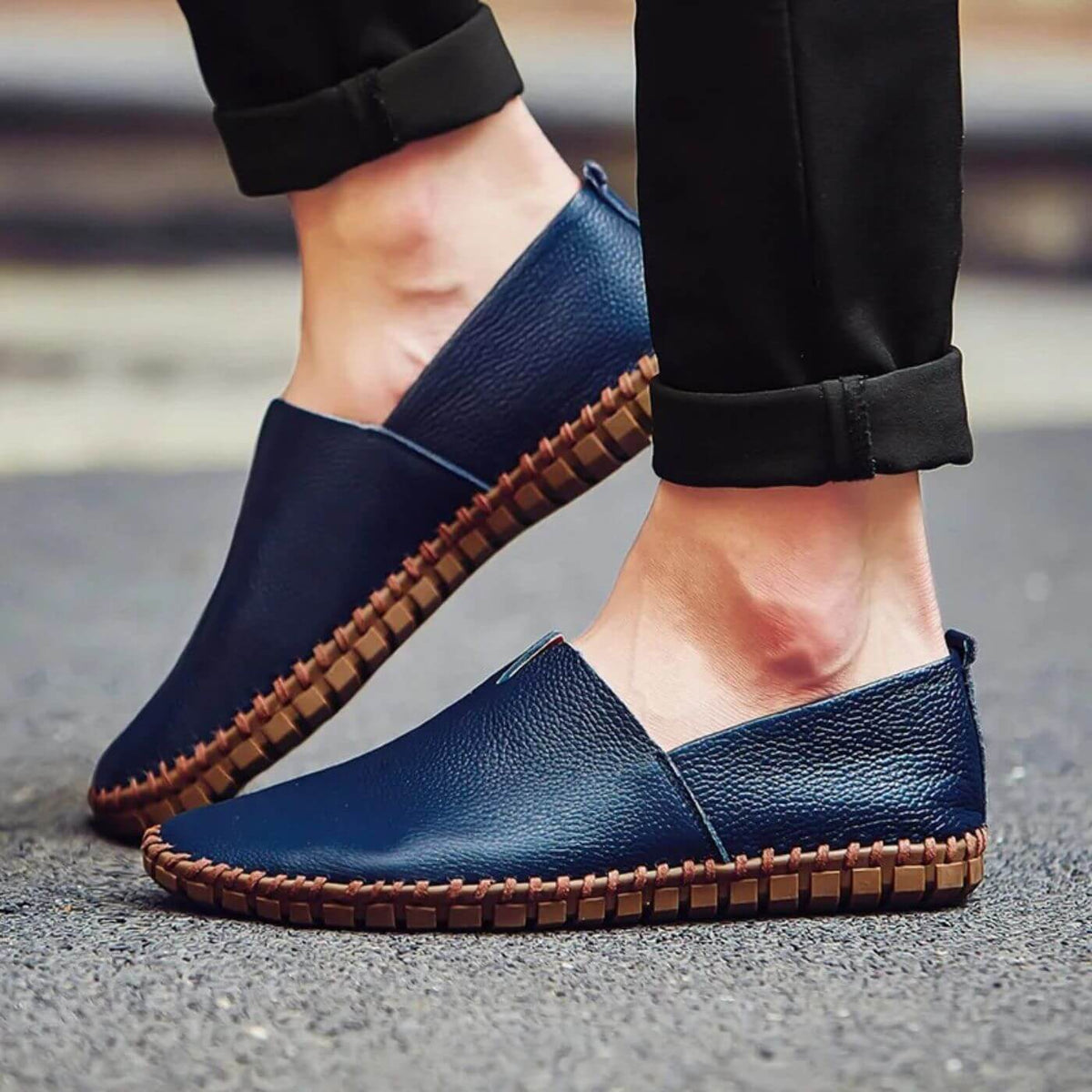 Leonardo – Ortopediska Loafers i Premiumläder