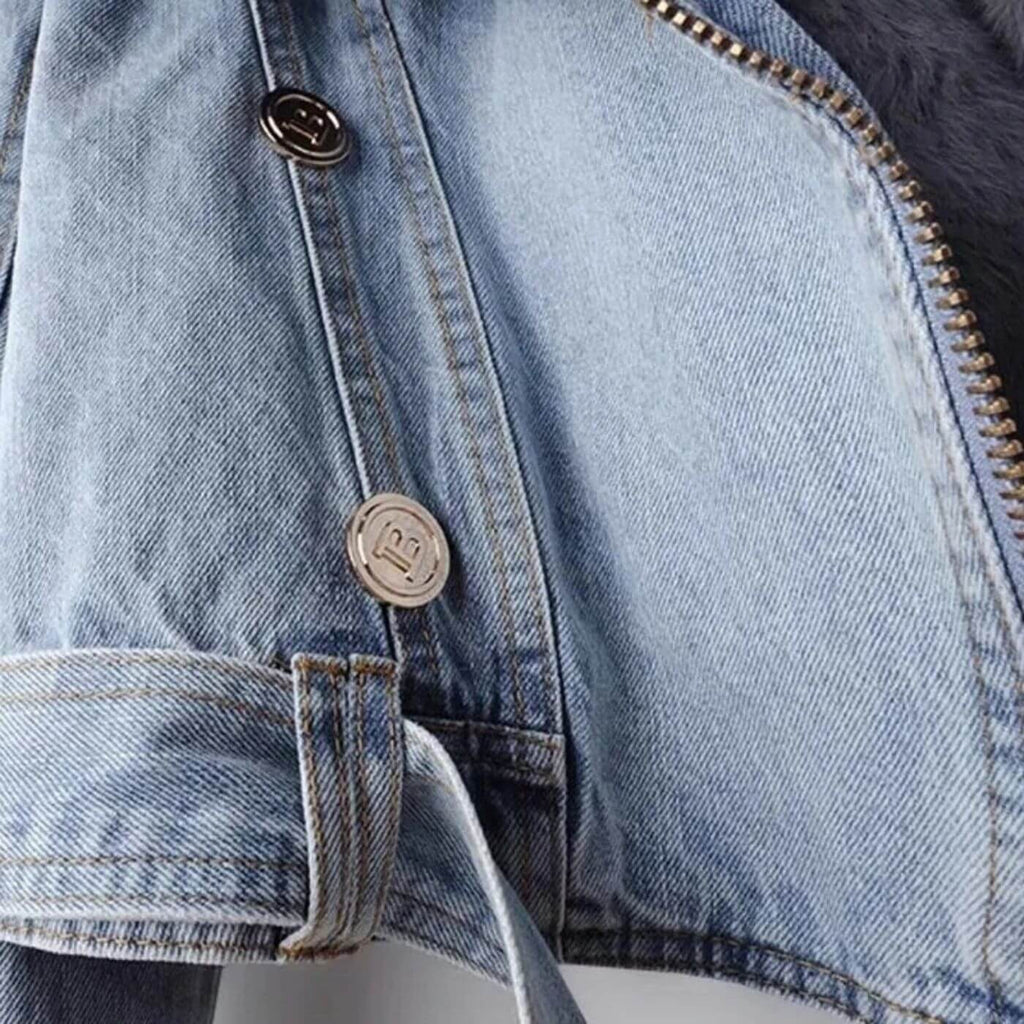 Nina™ – Begränsad Upplaga Miljövänlig Jeansjacka