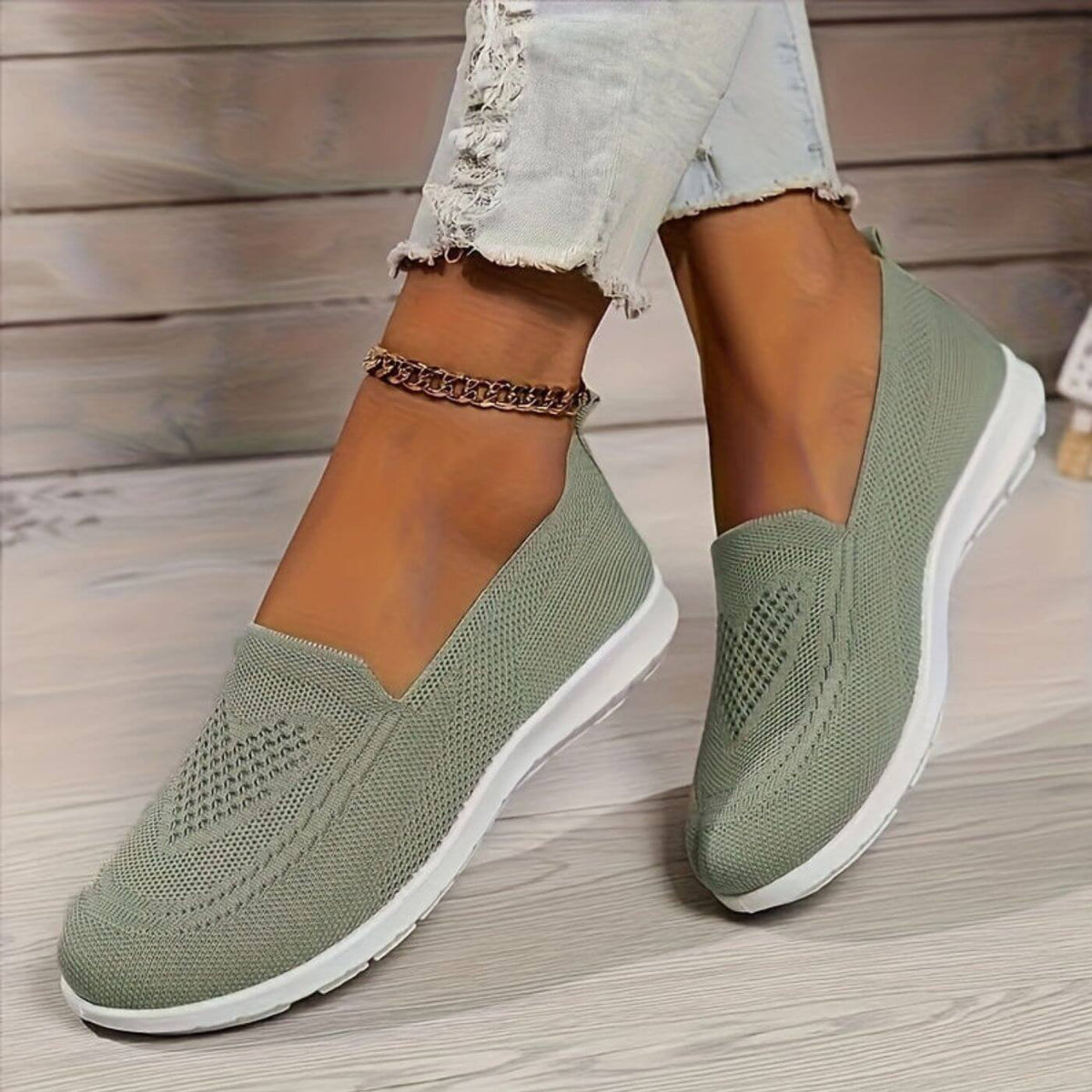 Nova – Andningsbara Ortopediska Slip-on Skor