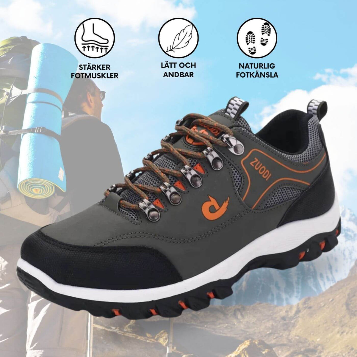 OrthoWalk™ – Smärtlindrande Ortopediska Skor