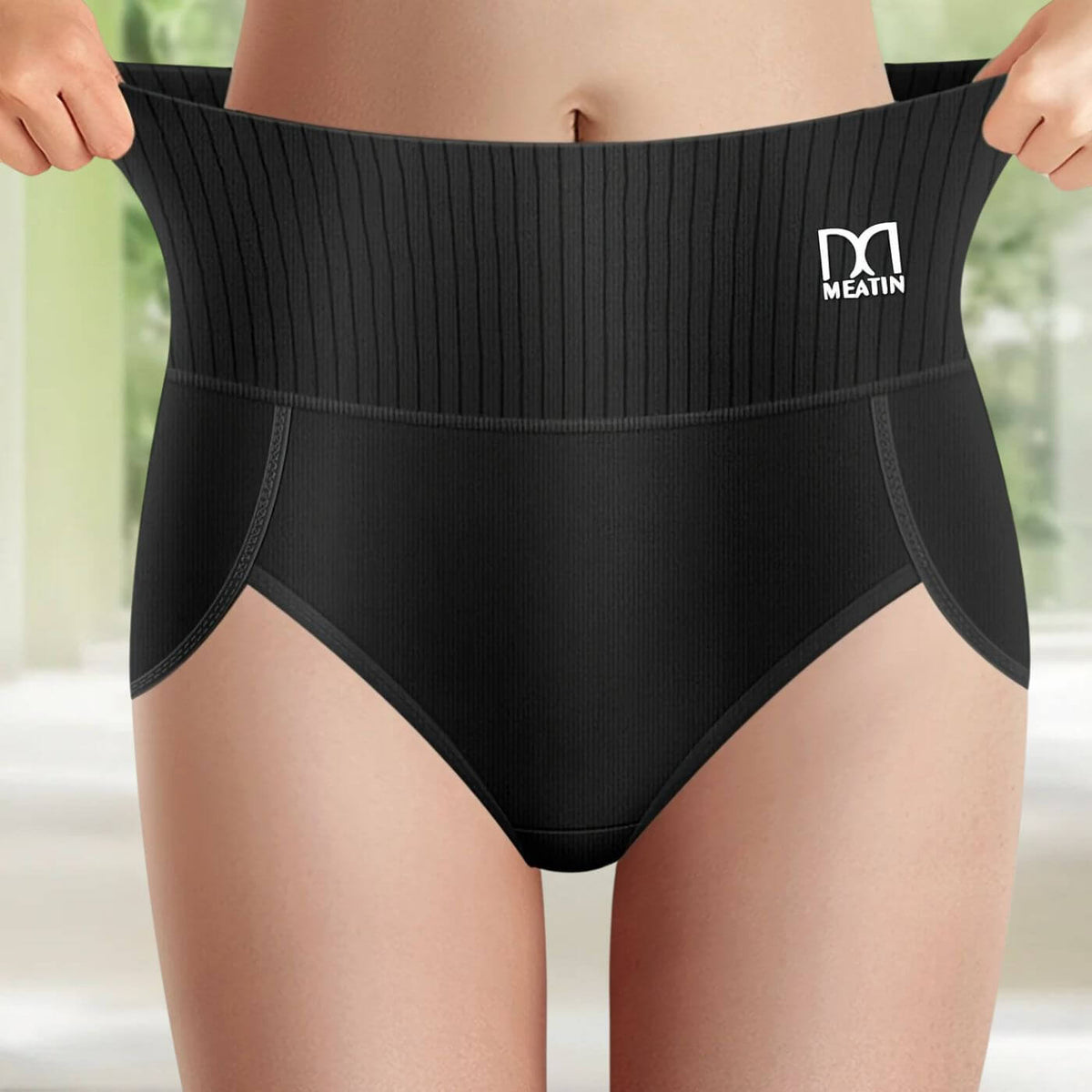 Sabina - 6-pack Trosor med Magstöd och Hög Midja